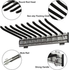 Wardrobe Trousers Rack Closet Put Out Telescopic Pants Shelves Dress Organizer