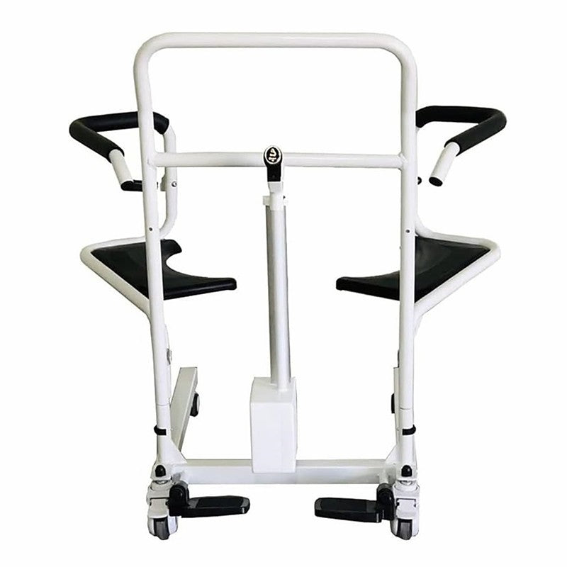Transfer Lift Chair for Elderly Height Adjustable Electric Wheelchair 180° Split