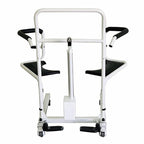 Transfer Lift Chair for Elderly Height Adjustable Electric Wheelchair 180° Split