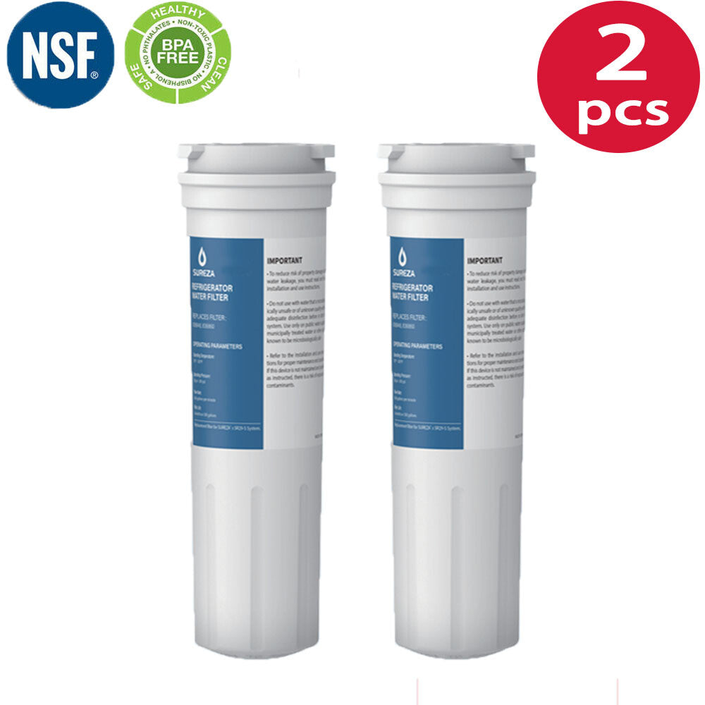 2 X Fisher Paykel 836848 Premium Compatible Ice & Water Fridge Filter - 836860