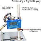 Gem Faceting Machine Digital Display Jade Grinding Faceted Gem Polishing