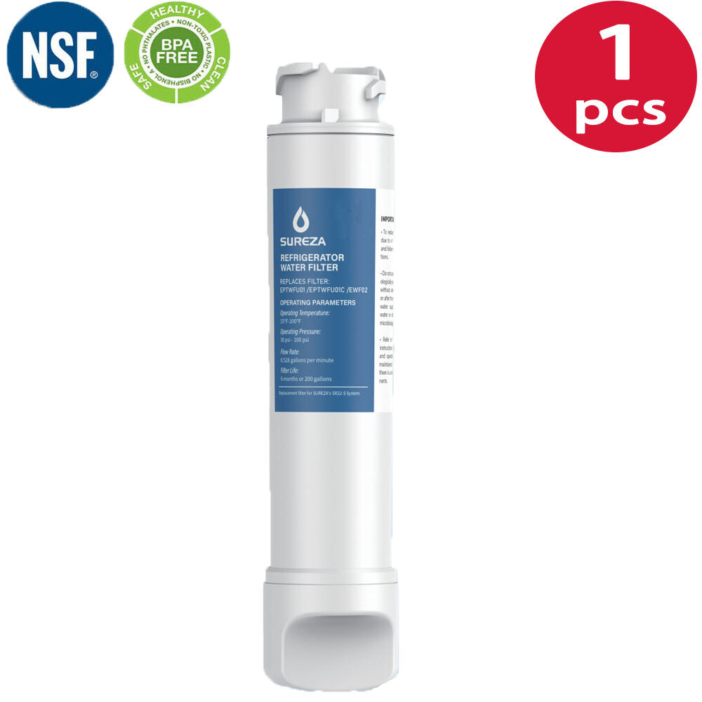 Replacement Fridge Water Filter for Electrolux & Westinghouse Models EPTWFU01, 807946705