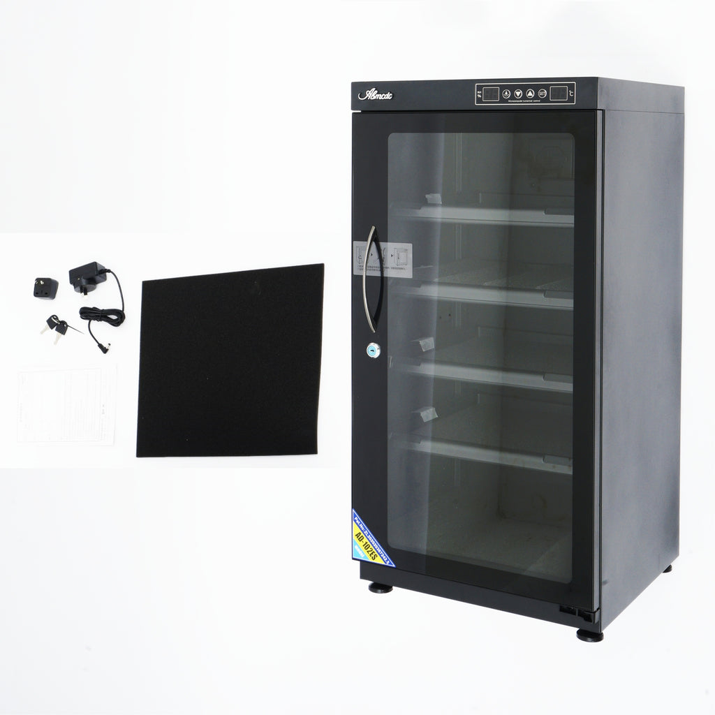 100L Digital Dehumidify Dry Cabinet Camera Lens Electronic Equipment Storage Box