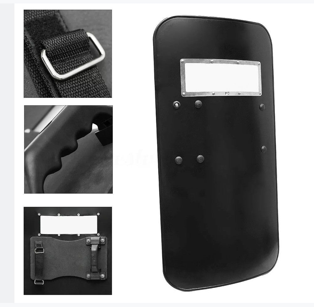 Anti-riot Shield Security Protection Hand-Held Rectangle Swat Police Tactical
