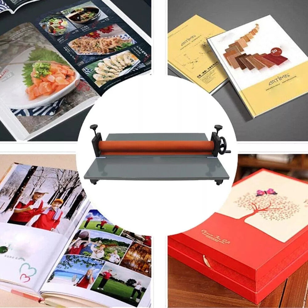 Manual Cold Laminator Machine Max Scope of Work 700mm W/ 120mm Thickness for Ads
