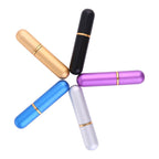 8x Aluminum Nasal Inhaler Blanks Empty Tubes Essential Oil Aromatherapy Sticks