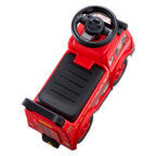 Toddler Push Ride-On Car with Music and Storage, Ages 1-3, Red