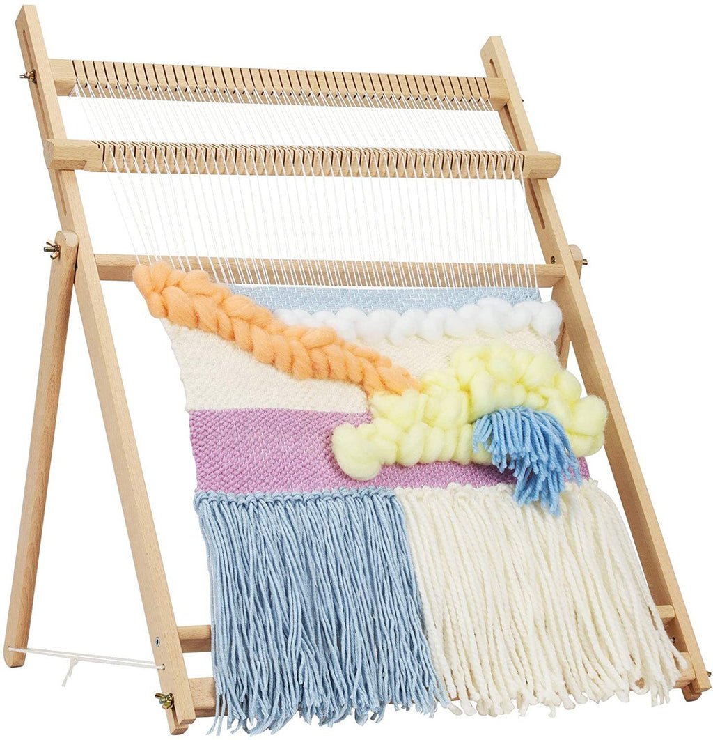 Tapestry Weaving Loom Stand Knitting Looms with Extra-Large Frame Craft DIY AU