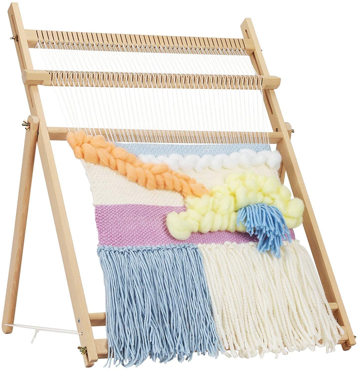 Tapestry Weaving Loom Stand Knitting Looms with Extra-Large Frame Craft DIY AU