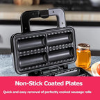 750W Sausage Roll Maker Breakfast Sausage Rolls and Snacks Making Machine AU