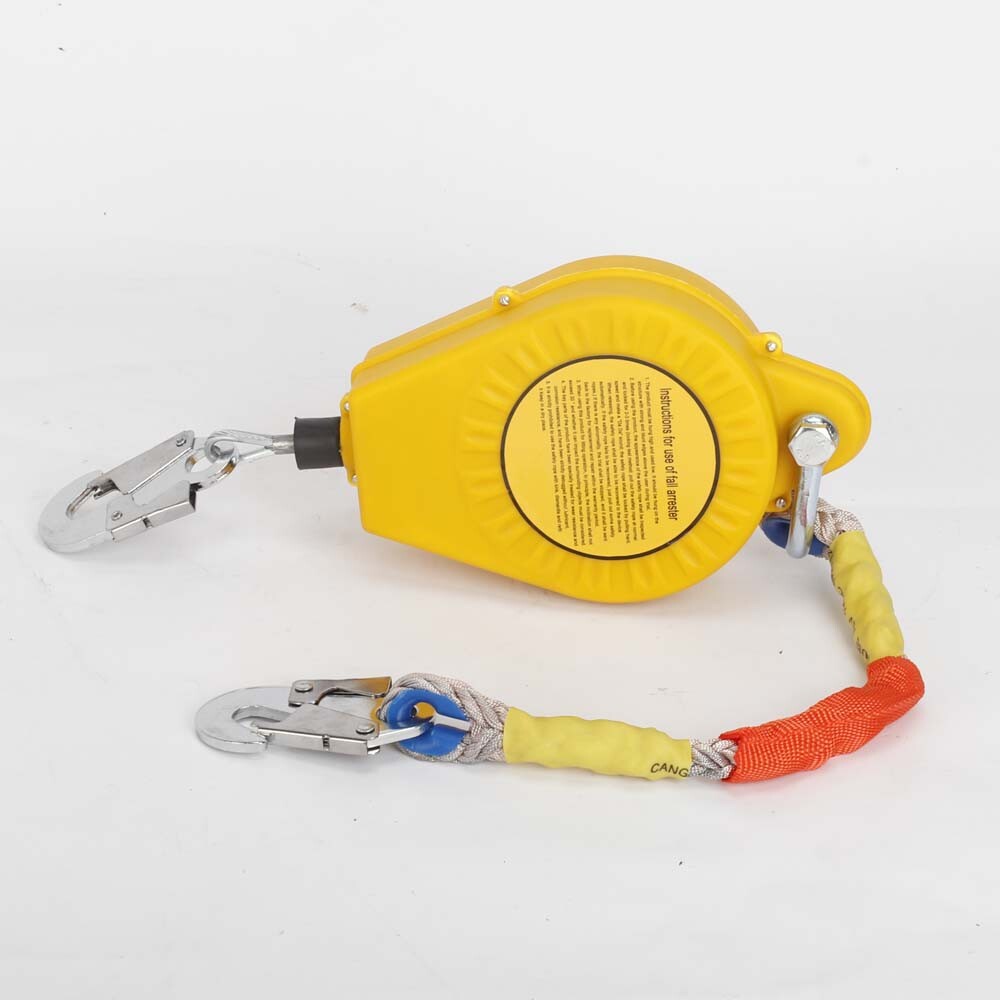 10M Portable Self Retracting Lifeline Safety Tool Lanyard Leash Fall Arrester