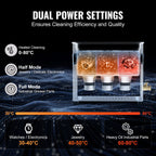 6L Ultrasonic Cleaner Machine with Heater & Timer for Jewelry, Dental Instruments