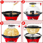 5L Home Electric Hot Air Popper Popcorn Maker Pop Corn Party Snack Machine 800W