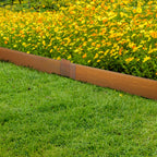 6Pcs 6M Landscape Lawn Edging Garden Edging Borders Yard Patina Garden Border AU