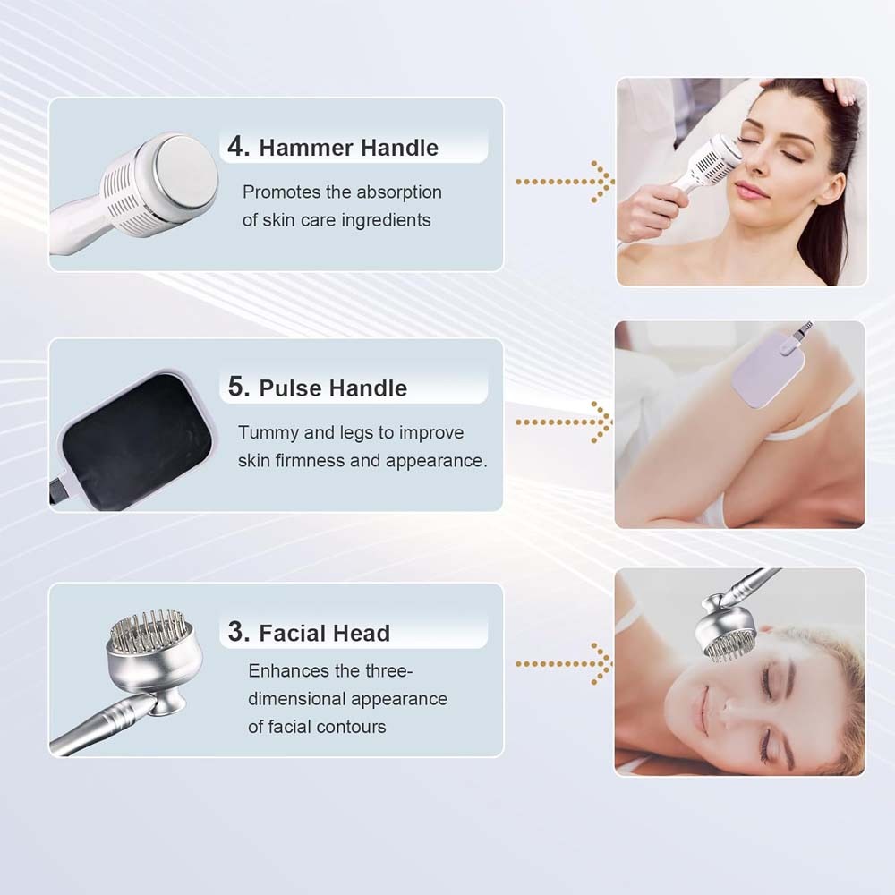 9in1 Ultrasonic Cavitation Machine Home Facial & Body Care Device Body Machine