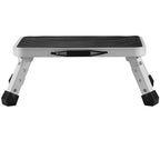 Foldable Step Stool Ladder with Adjustable Heights,150KG Capacity Home