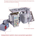 Industrial Brushless Sewing Machine Servo Motor & Controller 750W 200-6500RPM
