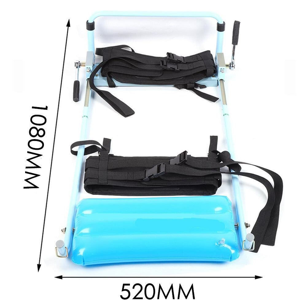 Lumbar Stretching Device Bed Therapy Massage Tool Back Lumbar Traction Device