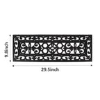 5x Rubber Stair Treads Non Slip Safety Outdoor Porch Floor Step Mats Staircase