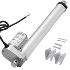 12V Linear Actuator, 250mm Stroke 15mm/s High-Speed 1000N Linear Motion Actuator - with IP54 Protection & Mounting Bracket for Lift Desk, Recliner Chairs, Window Door Opener