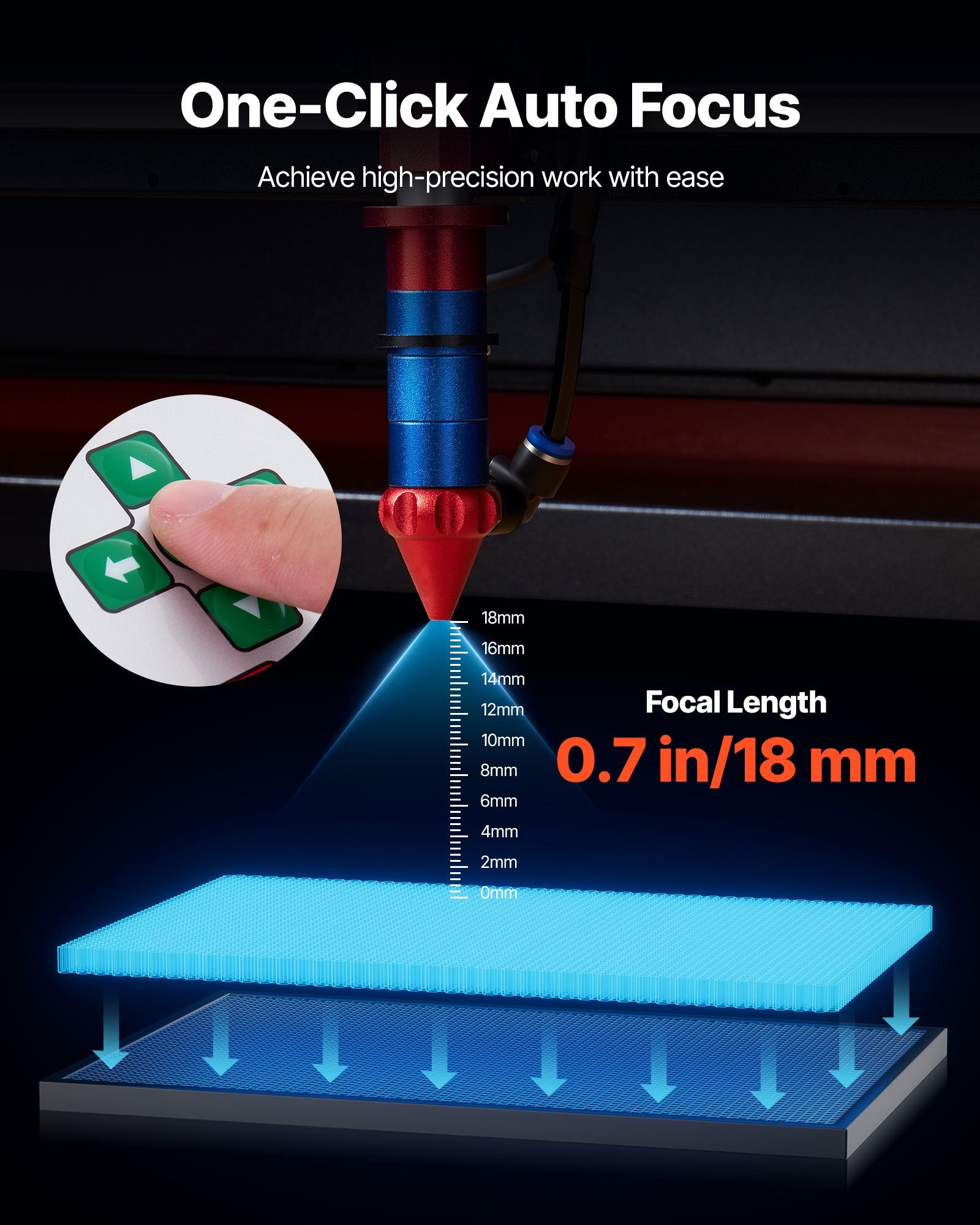 130W CO2 Laser Engraver, 1400 x 900 mm, CO2 Laser Engraver Cutter Machine with Water Chiller, 2 Way Pass Air Assist, 1200 mm/s Speed, Autofocus Engraving Cutting Machine, for Wood Acrylic Glass