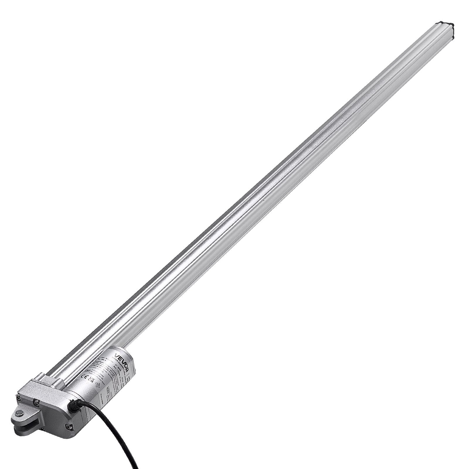 12V Linear Actuator, 1016mm Stroke IP65 Waterproof Linear Actuator, 3000N 5mm/s Motion Actuators with Mounting Bracket for Solar Trackers, Industrial Machinery, Door Opener