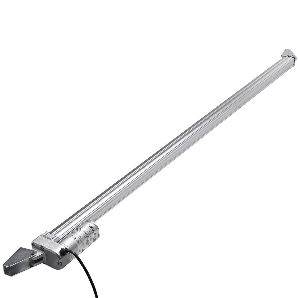 12V Linear Actuator, 1016mm Stroke IP65 Waterproof Linear Actuator, 3000N 5mm/s Motion Actuators with Mounting Bracket for Solar Trackers, Industrial Machinery, Door Opener
