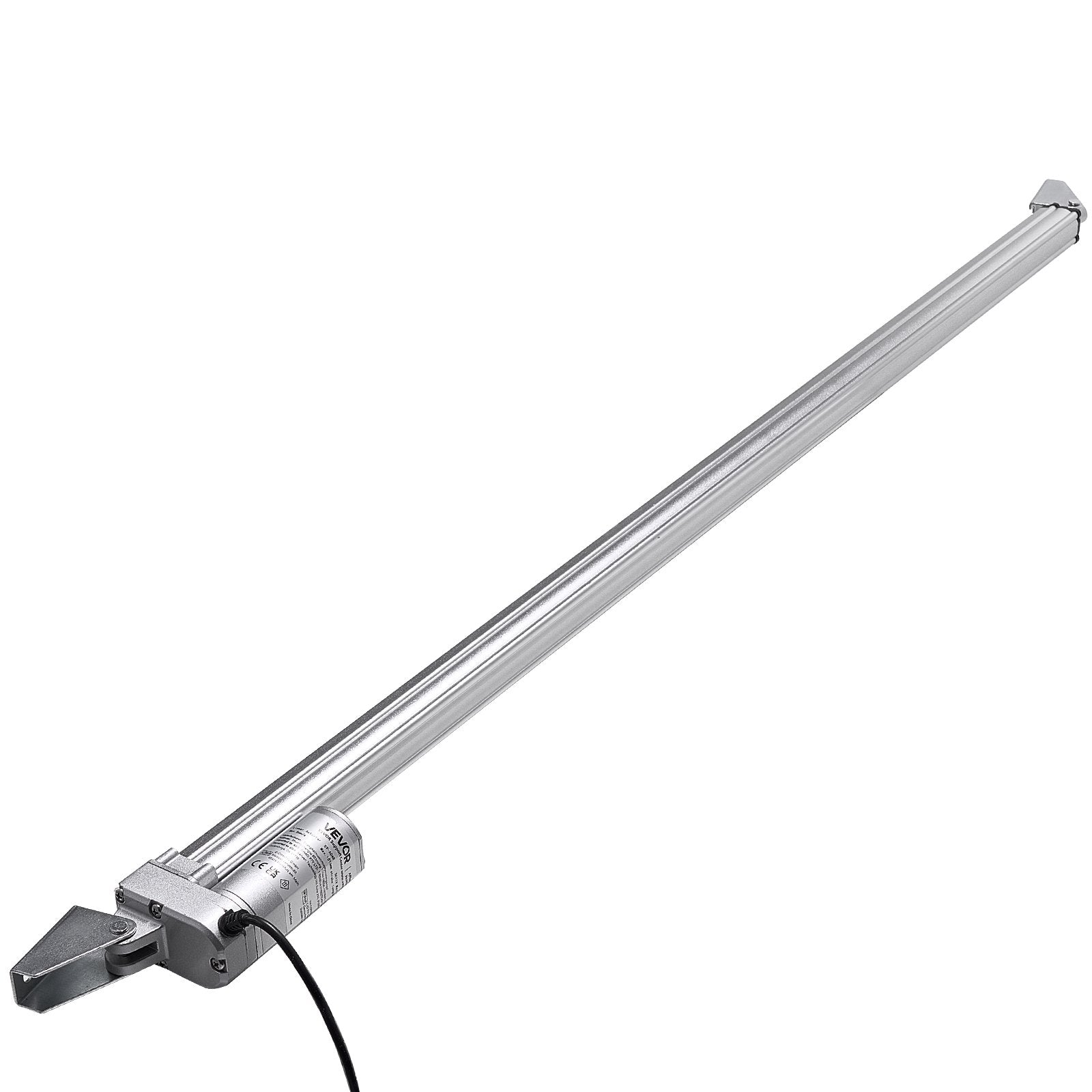 12V Linear Actuator, 1016mm Stroke IP65 Waterproof Linear Actuator, 3000N 5mm/s Motion Actuators with Mounting Bracket for Solar Trackers, Industrial Machinery, Door Opener
