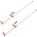 Bar Clamps for Woodworking, 2-Pack 36" Clamp/Spreader, Quick-Change F Clamp