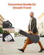 Electric Guitar Hard Case 1050 mm With Lock And Keys for LES Paul Guitars