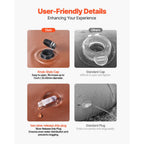 Tree Watering Ring 4 Packs 16 Gallons Slow Release Tree Water Bag Durable