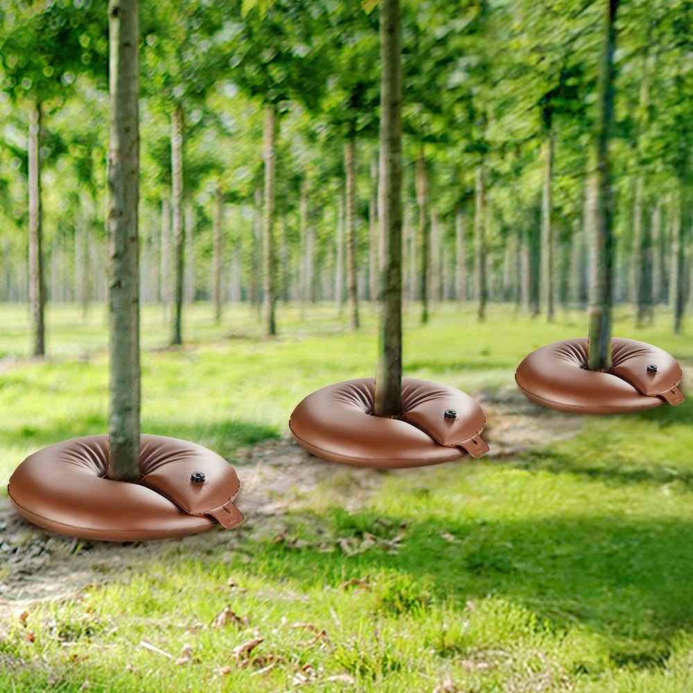 Tree Watering Ring 4 Packs 16 Gallons Slow Release Tree Water Bag Durable