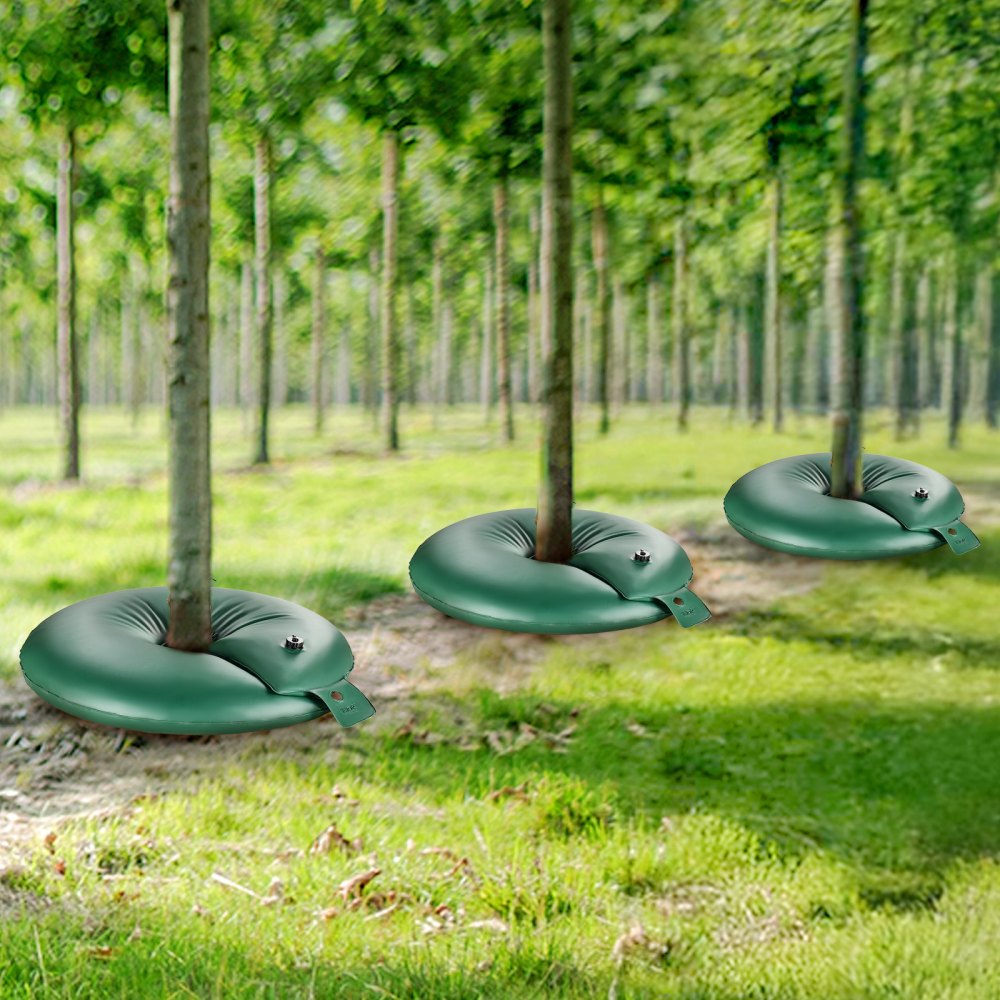 Tree Watering Ring 4 Packs 20 Gallons Slow Release Tree Water Bag Durable