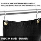 6 x 10 Ft Welding Blanket Black Fiberglass Blanket Portable Fiberglass Fire