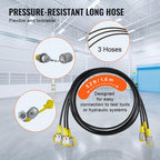 Hydraulic Pressure Test Kit, 250/400/600bar, 3 Gauges 9 Test Couplings 3 Test
