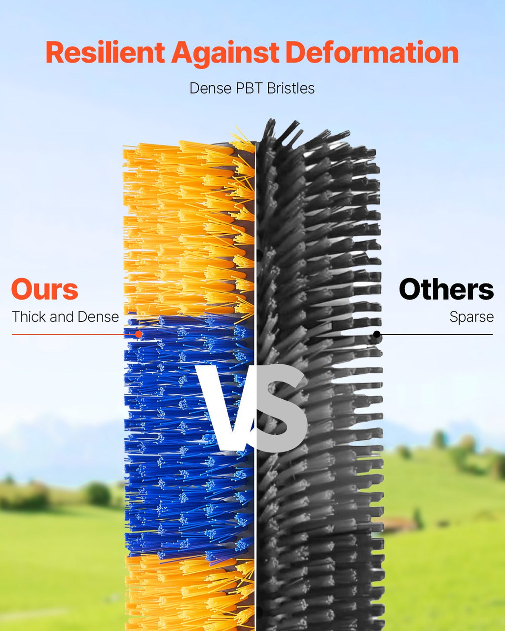 Livestock Scratching Brush 6Pcs Itch Relief Horse Scratcher Brush 20 in