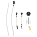 1.5 L Fluid Extractor, Manual Automotive Fluid Pump Extractor, Oil Syringe with Long Hose and Extension Tubes Easy Oil Change, Suction Pump for Lawn Mowers Cars Ships Golf Carts Motorcycles