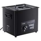 10L Ultrasonic Cleaner, Professional Ultrasonic Cleaner Machine with Knob Control, Stainless Steel Cleaning Machine with Basket and Cleaning Ball, for Watches, Razors, Jewelry, Coins and More