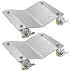 2 Pcs Tire Wheel Dollies 12"X16" Platform Size Wheel Car Dolly 3" Caster Wheel
