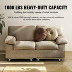 Furniture Dolly, 454kg Each Load Capacity, 2 Packs, 457.2x762mm, 8x76mm PP