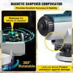 Automatic Optical Level 24X Optical Auto Level Kit High Precision Height/Distance/Angle
